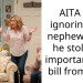 AITA for ignoring my nephew after he stole an important $50 bill from me?