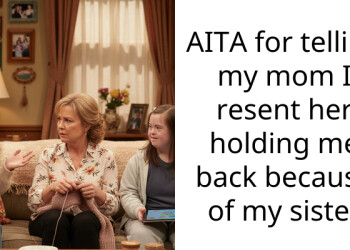 AITA for telling my mom I resent her holding me back because of my sister