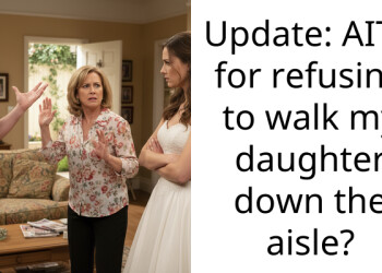 Update: AITA for refusing to walk my daughter down the aisle?