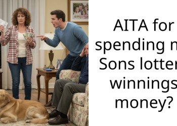 Dad Invests His Son’s Lottery Winnings, Then Claims Part Of The Profits