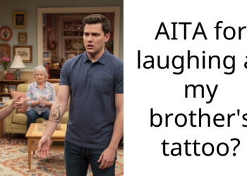 Redditor In St*tches After Younger Brother With Penchant For Cheating Unveils “Ironic” Tattoo At Family Barbecue
