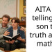 AITA for telling my son the truth about maths?
