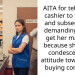 AITA for telling the cashier to f**k off and subsequently demanding her to get her manager because she had a condescending att*tude towards me buying condoms?