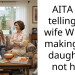 AITA for telling my wife WE are making our daughter, not her?
