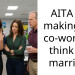 AITA for making my co-workers think I’m married?