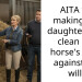 AITA for making our daughter (17f) clean our horse’s stalls against her will?