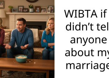 WIBTA if I didn’t tell anyone about my marriage