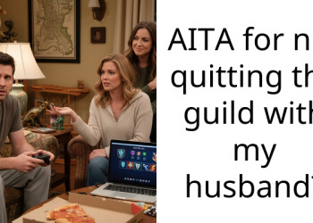AITA for not quitting the guild with my husband?