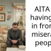 AITA for having fun in front of miserable people?