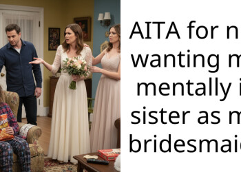 AITA for not wanting my mentally ill sister as my bridesmaid?