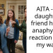 AITA – my daughter’s friend had an anaphylactic reaction under my watch