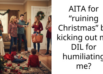 AITA for “ruining Christmas” by kicking out my DIL for humiliating me?