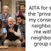 AITA for sharing the “private” text my conservative neighbor sent me with the neighborhood group chat?