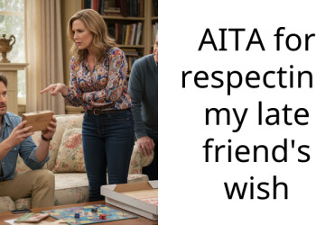 AITA for respecting my late friend’s wish