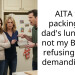 19-Year-Old Labeled As A J**k By Her Mom When She Refused To Make Packed Lunches For Her Misogynistic Brother-In-Law