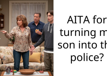 AITA for turning my son into the police?