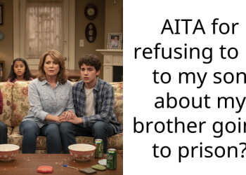AITA for refusing to lie to my son about my brother going to prison?