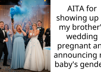 Woman Shows Up Pregnant At Brother’s Wedding, Gets Slammed By Bride For Stealing The Spotlight