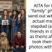 AITA for taking “family” photos to send out without my actual mom and stepdad (and with friends in costume as them) after they took their family photos without me?