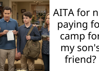 AITA for not paying for camp for my son’s friend?