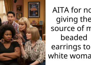 AITA for not giving the source of my beaded earrings to a white woman?