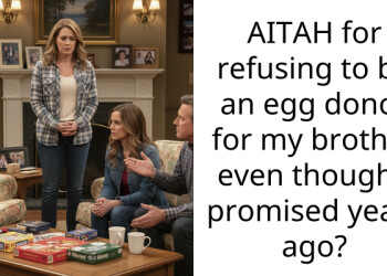 AITAH for refusing to be an egg donor for my brother even though I promised years ago?
