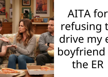 AITA for refusing to drive my ex boyfriend to the ER
