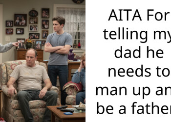 AITA For telling my dad he needs to man up and be a father?