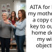 Redditor’s Wife Upset After He Gave A Copy Of The Key To Their New House To His Mom