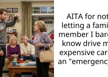AITA for not letting a family member I barely know drive my expensive car in an “emergency”?