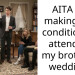 AITA for making this condition on attending my brother’s wedding?