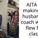 Wife Makes Her Husband Fly Coach During His Work Trip While She Flew In First Cla*s