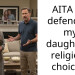 AITA for defending my daughter’s religious choices?
