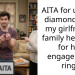 AITA for using a diamond from my girlfriends family heirloom for her engagement ring?