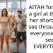 AITAH for telling a girl at the gym her shorts were see through and everyone could see EVERYTHING
