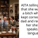 AITA telling my SIL that she was being a b**ch when she kept correcting my dad and reminding her she only speaks one language?