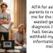 AITA for asking my parents to reimburse me for the money I wasted getting a diagnosis I already had, because they withheld my medical information from me?