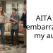 AITA for embarra*sing my aunt?