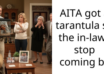 AITA got a tarantula so the in-laws stop coming by
