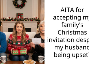 Newlywed Wife Opts to Spend Christmas with Son and Parents, Excluding Her Husband and Leaving Him Alone