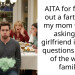 AITA for forcing out a fart to get my mom to stop asking my girlfriend invasive questions infront of the whole family?