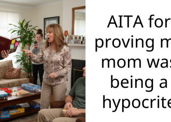 AITA for proving my mom was being a hypocrite