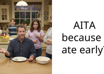 Woman’s Early Meal Choice Leads To Tension With In-Laws On Family Vacation