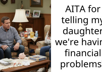 AITA for telling my daughter we’re having financial problems?