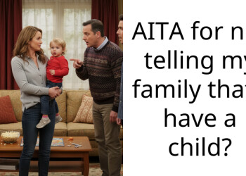AITA for not telling my family that I have a child?