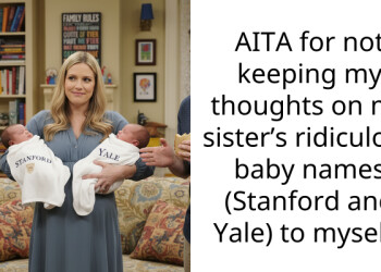Woman Gets Uninvited From Sister’s Wedding Because She Couldn’t Keep Her Opinion About Ridiculous Baby Names to Herself