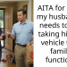 AITA for telling my husband he needs to start taking his own vehicle to his family’s functions?