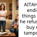 AITAH for ending things after he refused to buy me tampons?