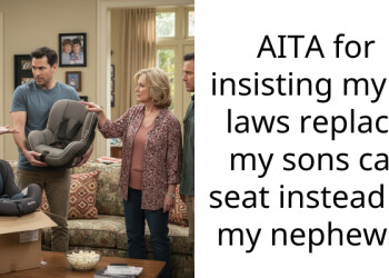 My In-Laws Totaled My Son’s Car Seat and Now Demand I Pay For Theirs Instead