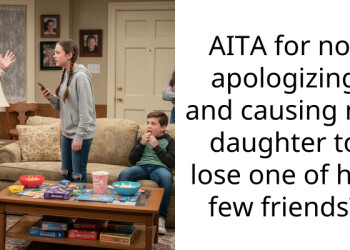 AITA for not apologizing and causing my daughter to lose one of her few friends?
